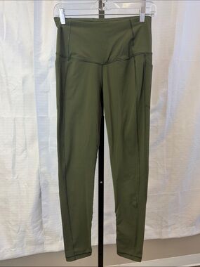 VSX Olive Green High-Waist Leggings